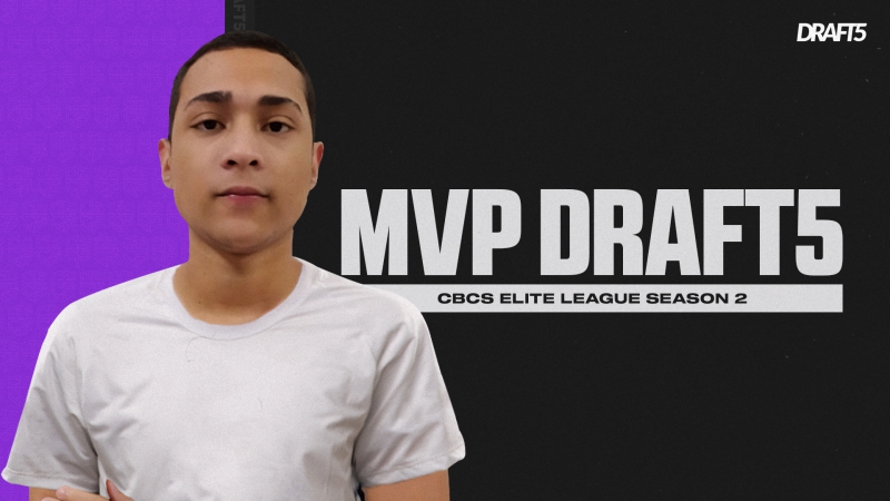 zevy is the DRAFT5 MVP of the second stage of the CBCS Elite League |  DRAFT5