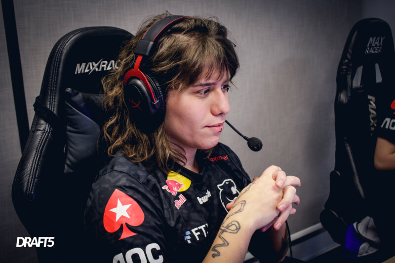 Antes na FURIA e hoje na asiática HSG, Olga é outra brasileira que estará na competição | Lucas Spricigo/DRAFT5 