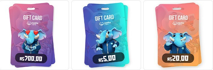 Gazin - Pra comprar skin ou jogos, o seu gift card tá na Gazin! 🤩