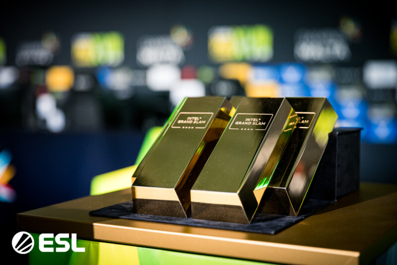 Barras de ouro do Intel Grand Slam são apenas um troféu simbólico | Foto: Helena Kristiansson/ESL
