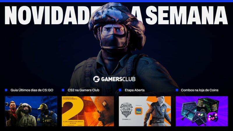 Gamers Club Counter-Strike on X: Nessa semana tivemos várias novidades na  GCzinha, e se você perdeu fizemos a boa pra você ficar por dentro de tudo!  😎 Segue o fio que tem