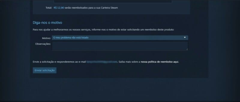 Reembolso Steam: como pedir reembolso na Steam e quais são as condições