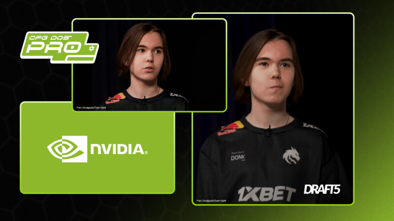 Config dos Pro by NVIDIA: Danil "donk" Kryshkovets | DRAFT5 - Notícias ...