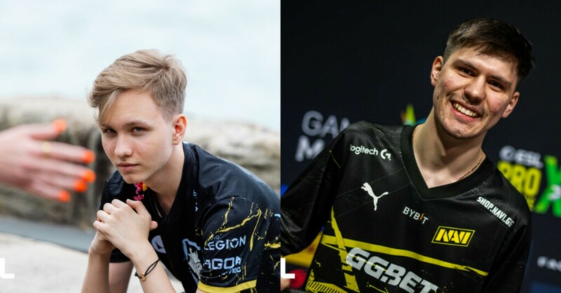 m0NESY e b1t são as mais famosas crias da base da Natus Vincere | Foto: Adam Lakomy e Viola Schuldner/ESL