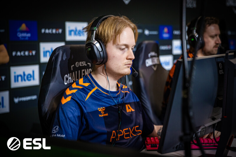 nawwk é o novo AWPer da fnatic | Foto: Enos Ku/ESL