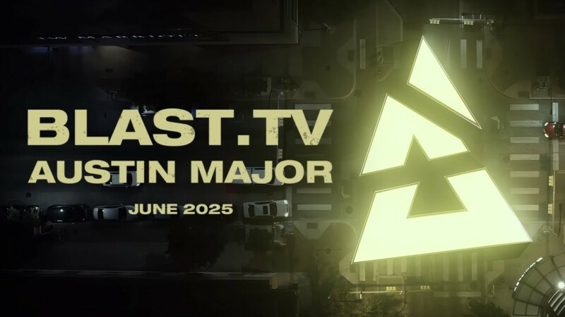 É oficial: Austin receberá o primeiro Major de 2025 | Foto: Divulgação/BLAST.tv