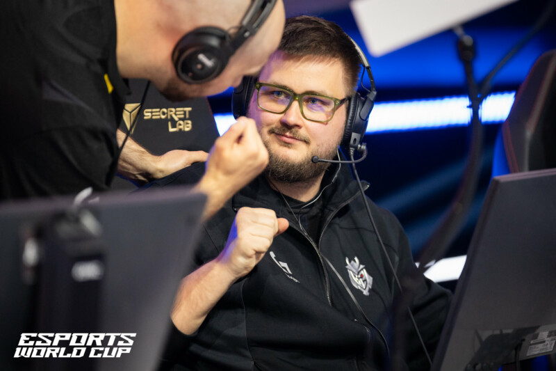 G2 começou bem sob a liderança de Snax | Foto: Tyler Grenfell/Esports World Cup