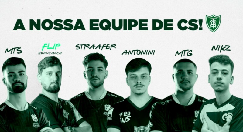 América-MG ingressa no Counter-Strike 2 | Foto: Divulgação/América Esports